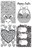 Easter Coloring Book {17 PAGES}