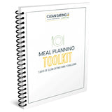 Clean Eating Meal Planning Tool Kit